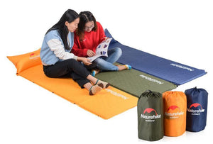 Naturehike Self Inflatable Sleeping Mat Mattress With Pillow - Badger Survival Online