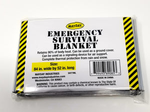 BLANKET THERMAL EMERGENCY SURVIVAL BLANKET - Badger Survival Online