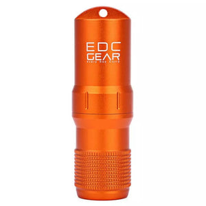 Waterproof CNC Keychain Aluminum EDC Survival Pill/Match Case Box Container Lid - Badger Survival Online