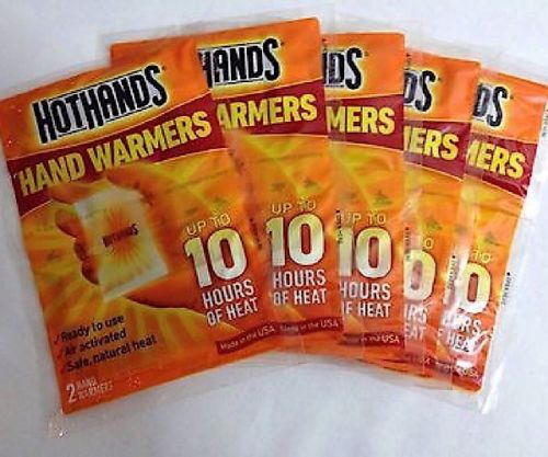 HOTHANDS HAND WARMERS 5 Pairs (10 warmers) - Badger Survival Online