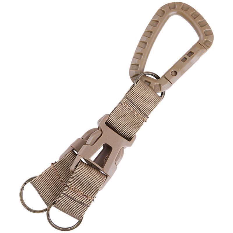 Carabiner Tactical Backpack Belt Buckle Webbing Hook Buckle Hanging System Molle - Badger Survival Online