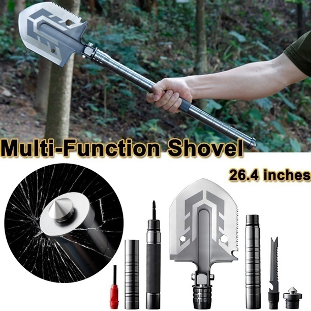 25-in-1 Folding Shovel-The Ultimate Survival Tool - Badger Survival 