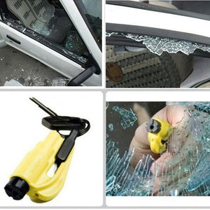 Glass Breaker Emergency 3 in 1 Mini Safety Hammer Car Window Life-saving Tool - Badger Survival Online