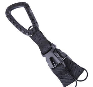 Carabiner Tactical Backpack Belt Buckle Webbing Hook Buckle Hanging System Molle - Badger Survival Online