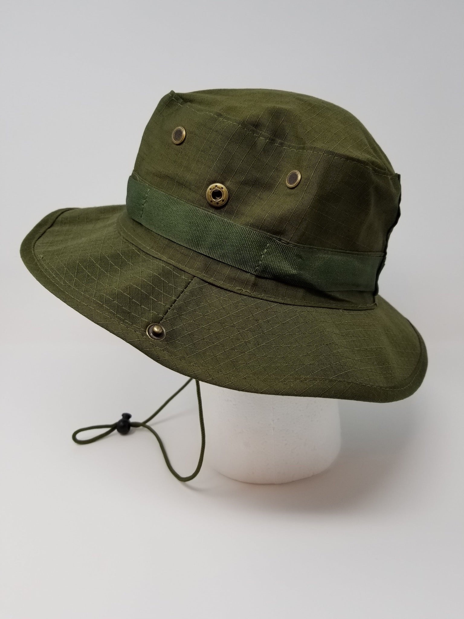 Tactical Boonie Hat Military Camo Bucket Wide Brim Sun Hunting Travel Hiking Cap - Badger Survival Online