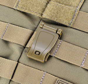 Tactical MOLLE Clips Strap Management Buckle for Tactical Bag Backpack 4pcs - Badger Survival 