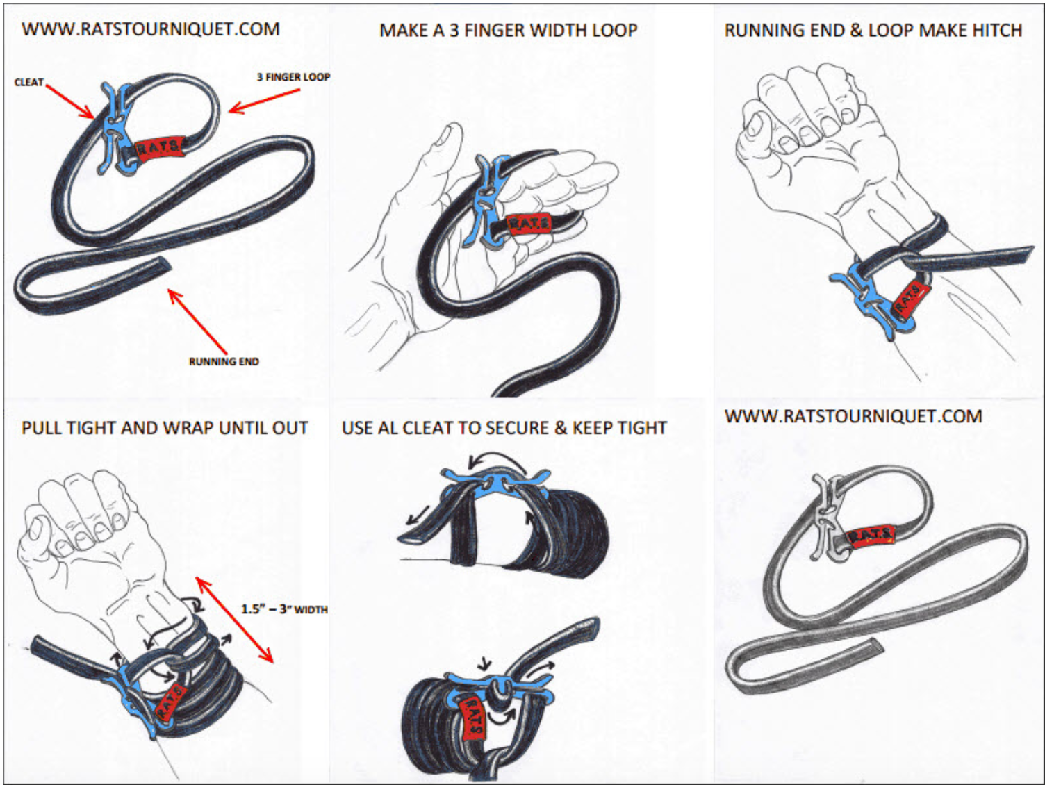 High-Quality First Aid Tourniquet Rope - Buy Now! – Badger Survival